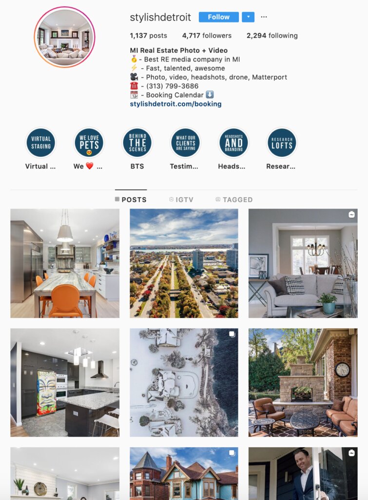 Instagram Real Estate Platform